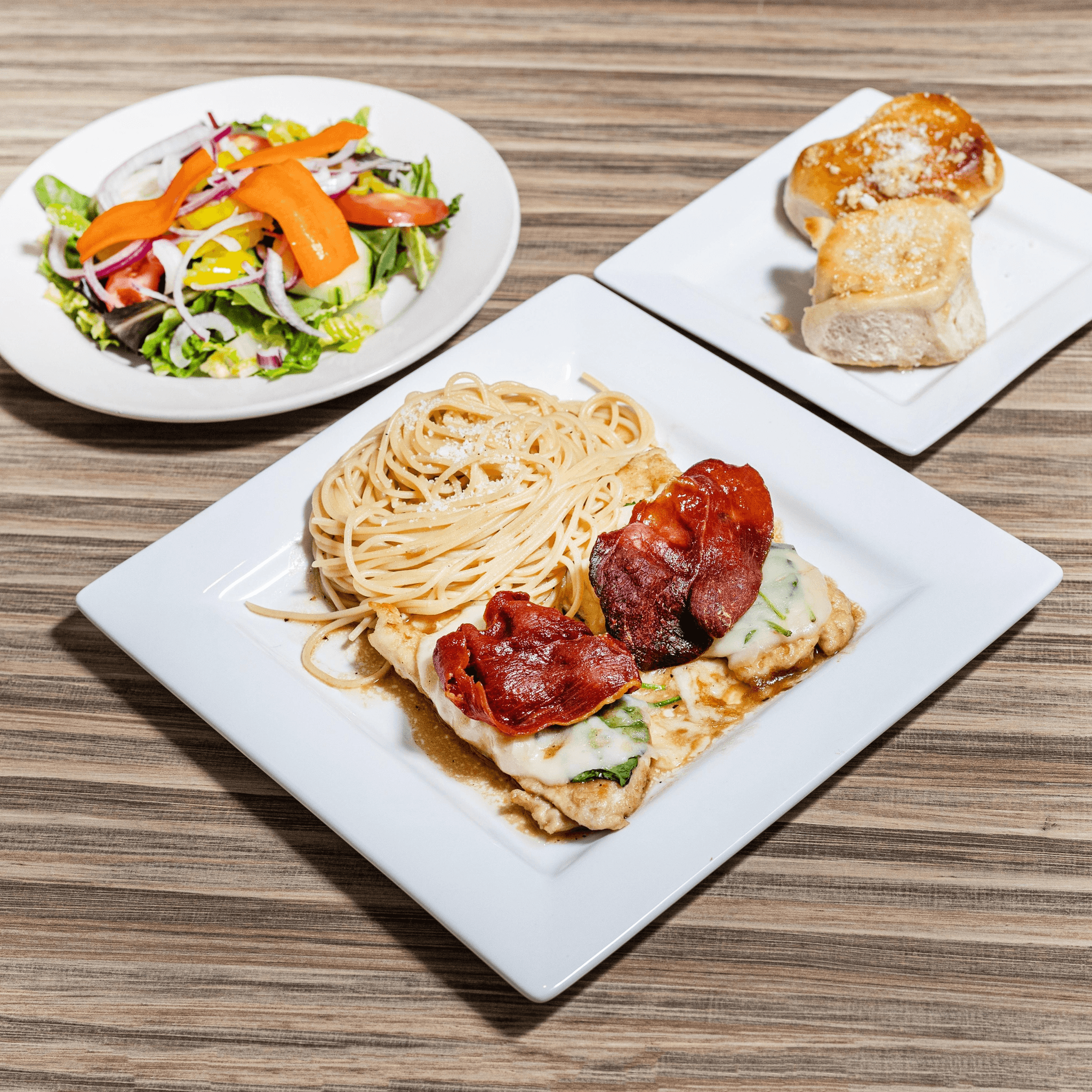 Chicken Saltimbocca.