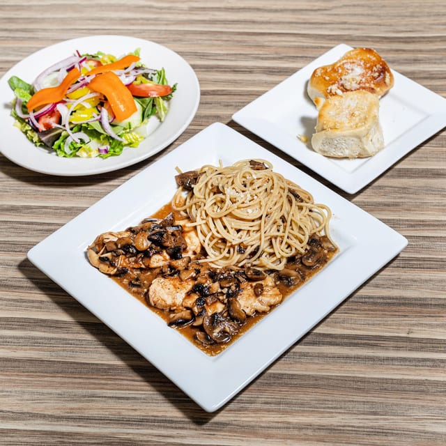 Chicken Marsala.