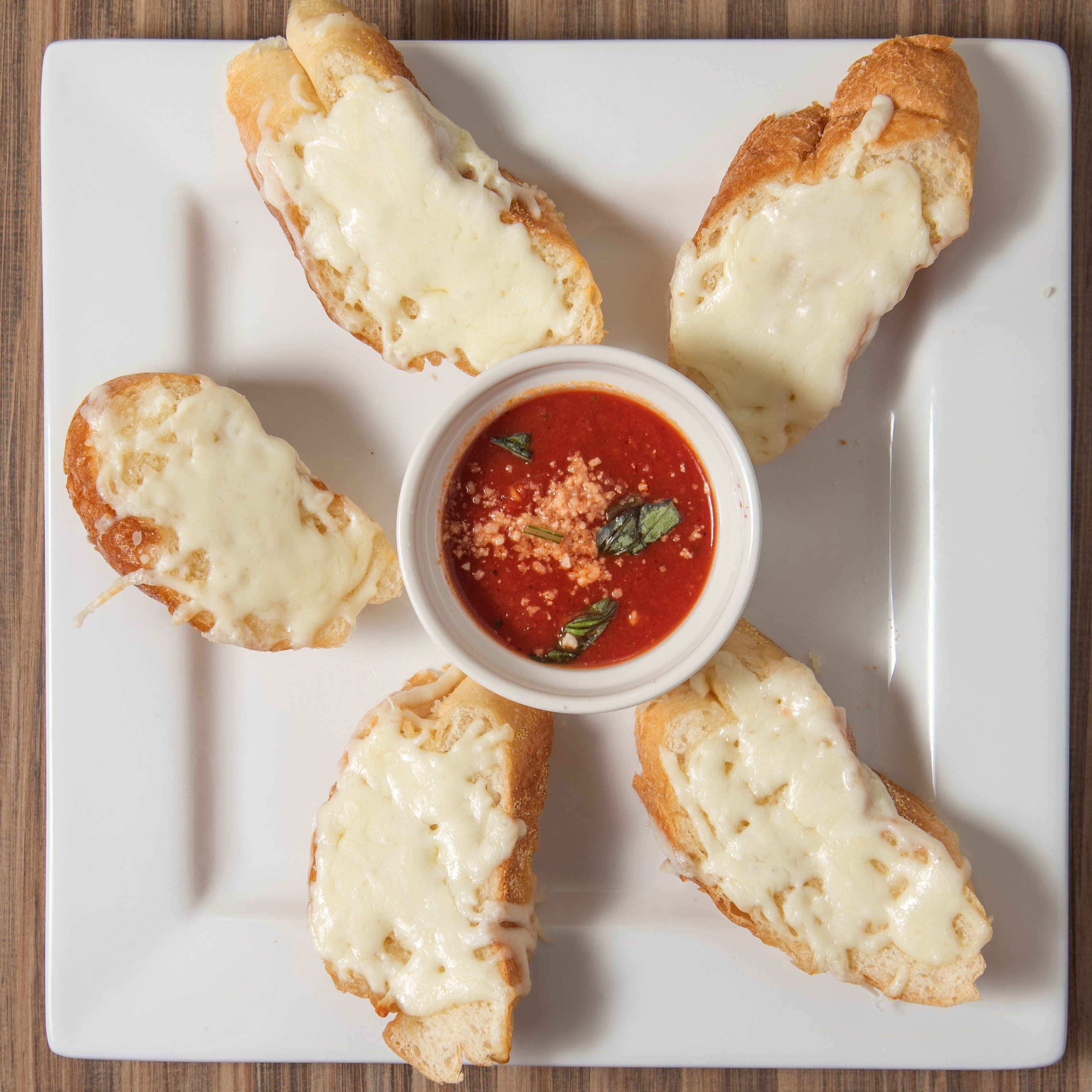Cheesy Garlic Bread.