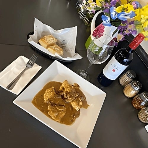 Chicken Marsala.