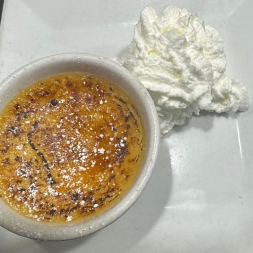 Creme Brulee.