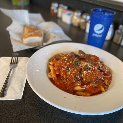 Sausage Pepper Pasta.