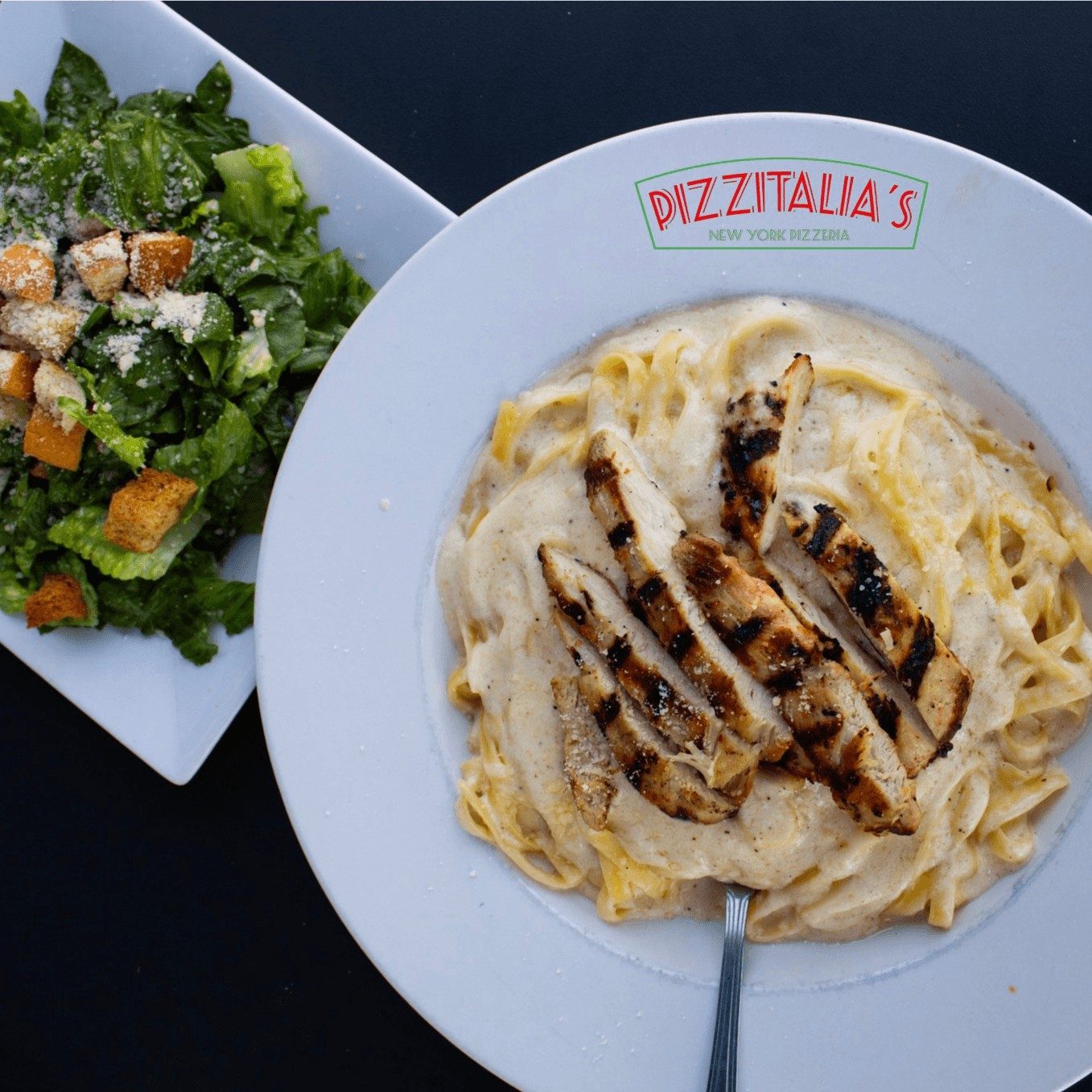 Fettuccine Alfredo.