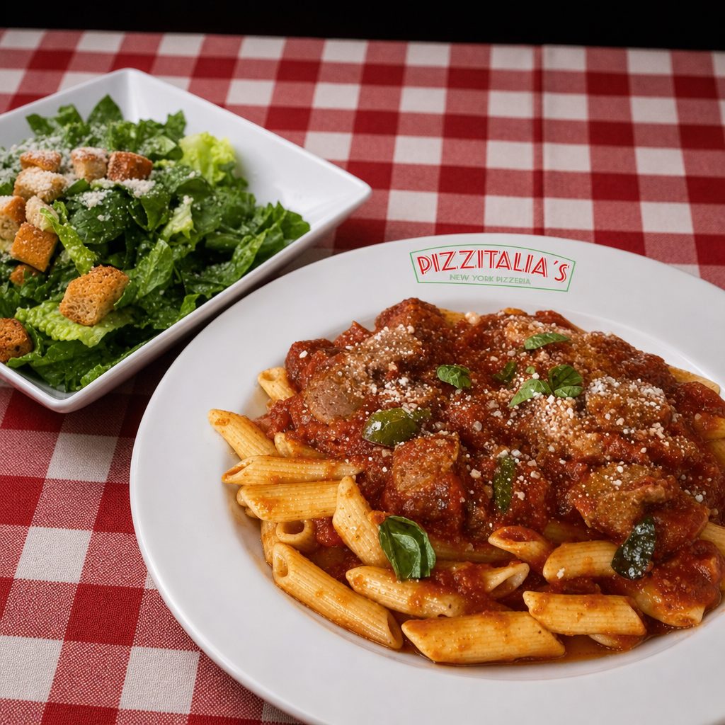 Pasta with Sausage.