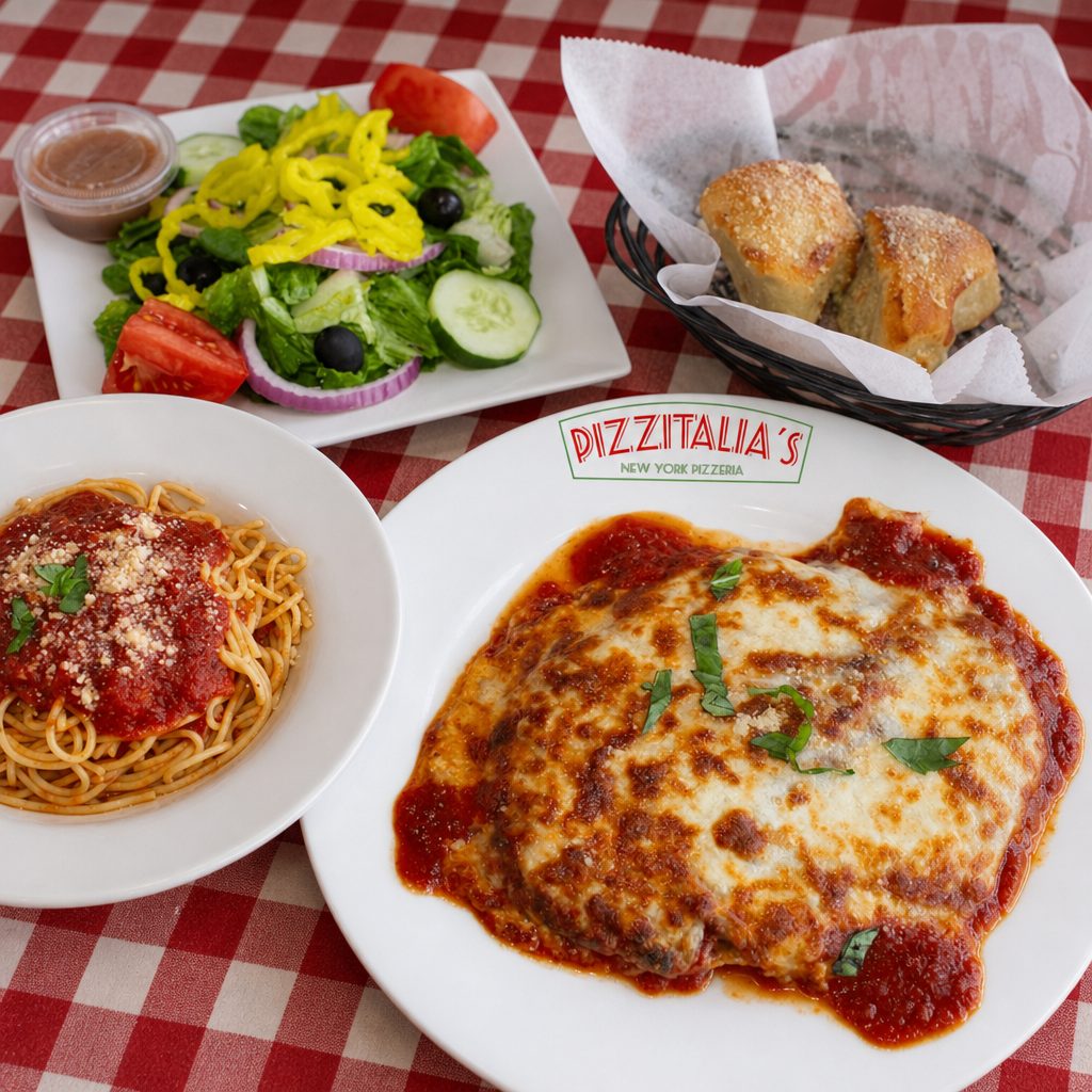 Chicken Parm Dinner.