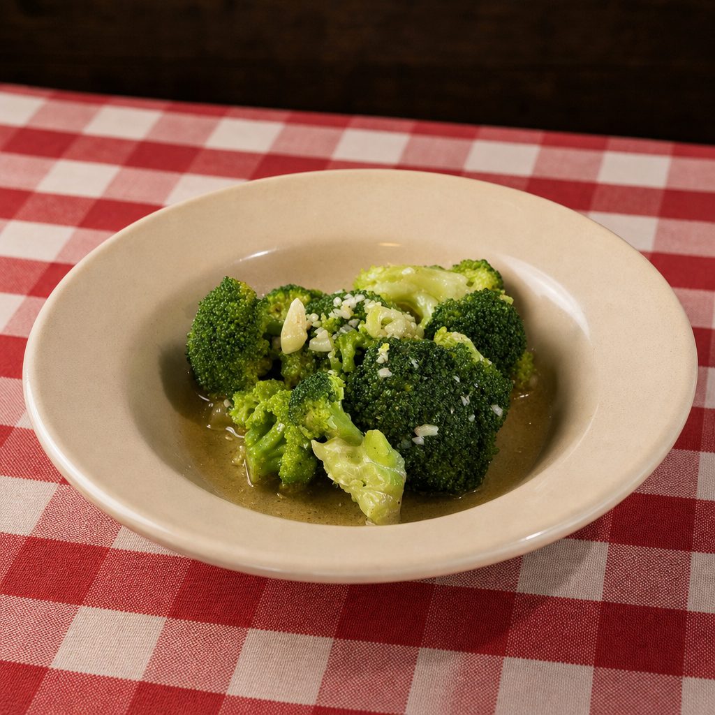 Sauteed Broccoli.