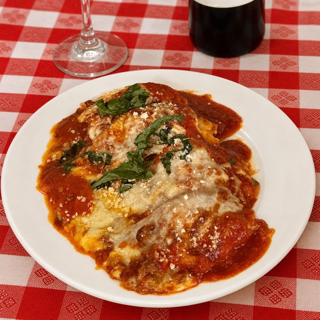 Veal Parm Dinner.