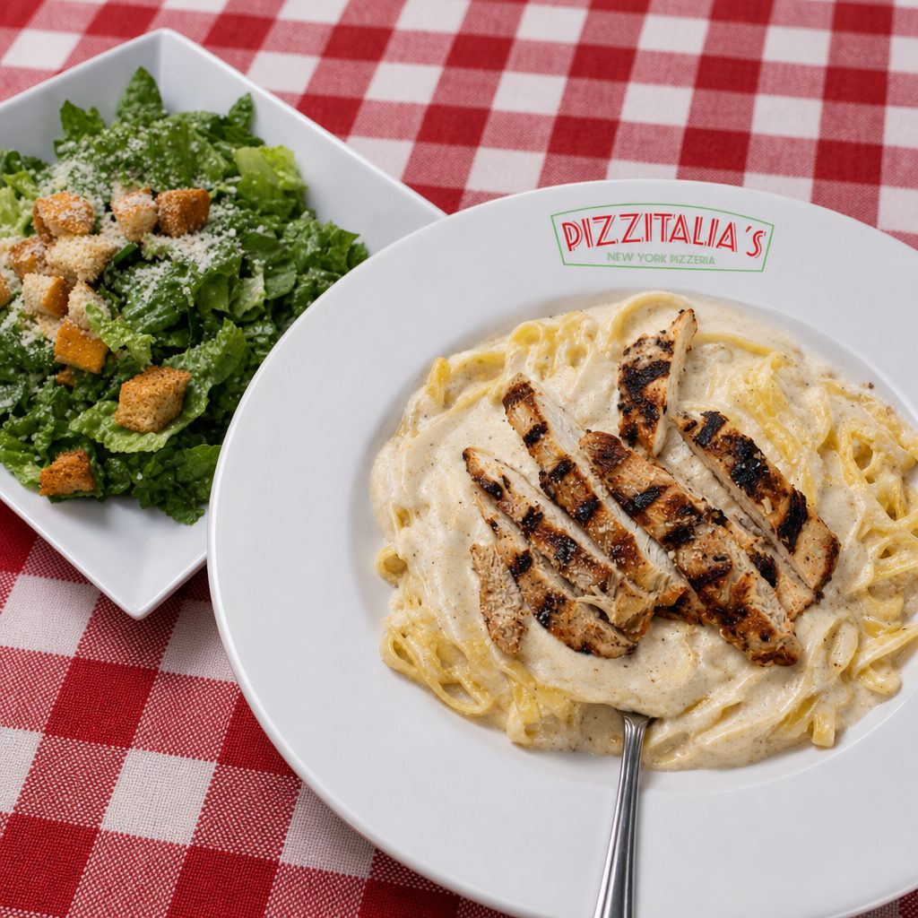 Fettuccine Alfredo.