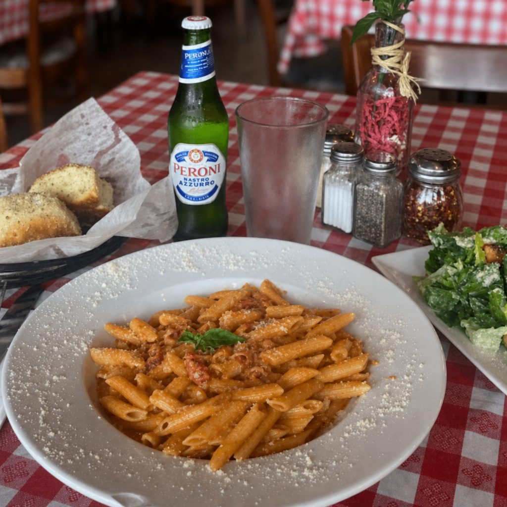 Penne Alla Vodka.