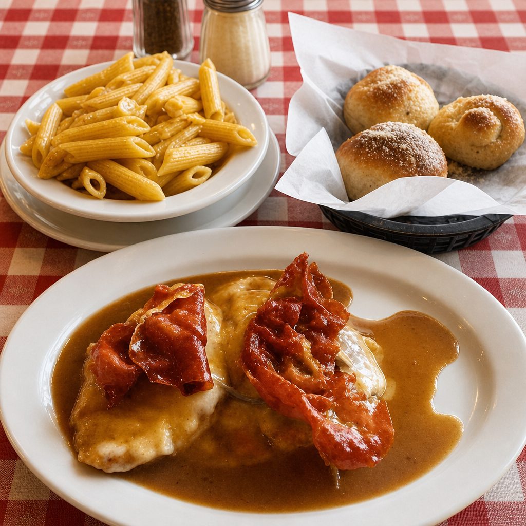 Veal Saltimbocca.
